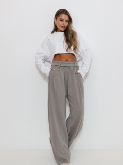 מכנס קיפול חגורה