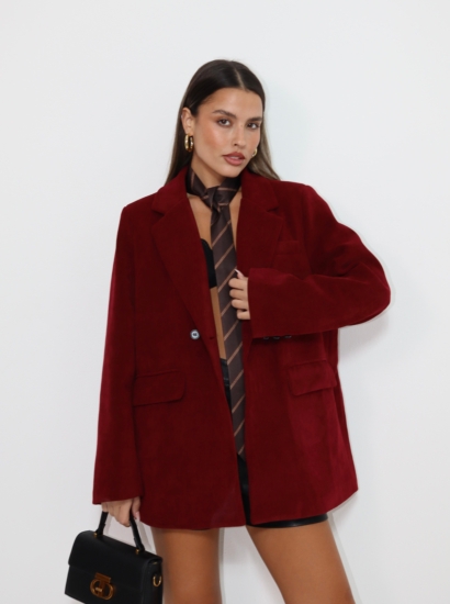 בלייזר קורדרוי + עניבה