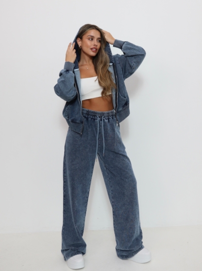 סט פרנשטרי ג׳ינס קפוצ׳ון רוכסן