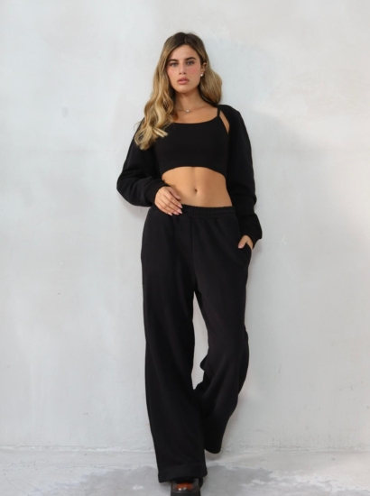 סט 3 חלקים עליונית מעוגלת