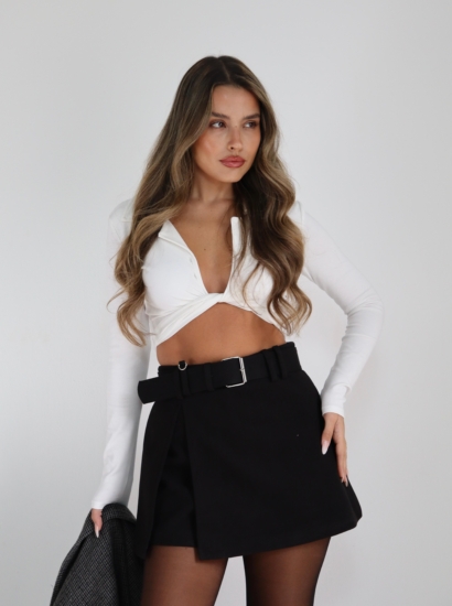 שורט חצאית מעטפה 8563