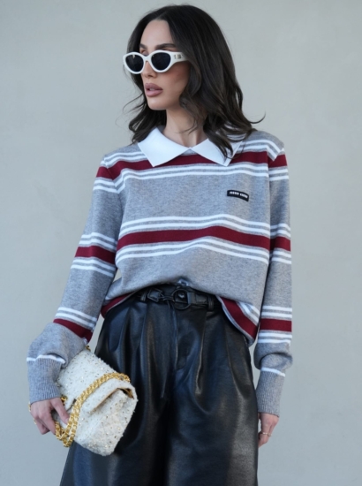 סריג פסים miu