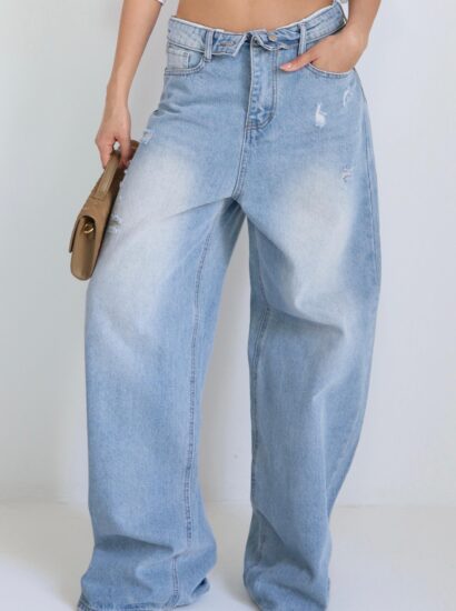 גינס קיפול חלק בהיר 1768