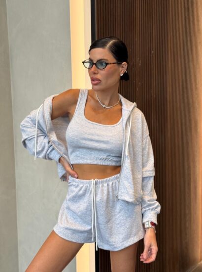 סט שורט 3 חלקים 9961