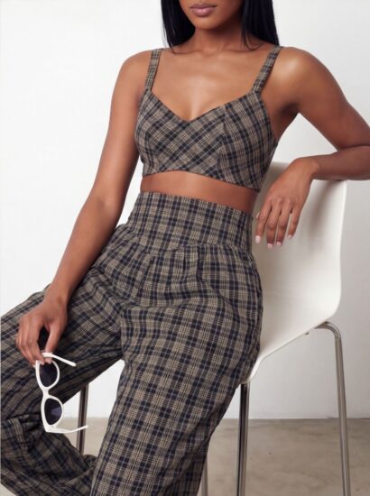 סט טופ משבצות 9955