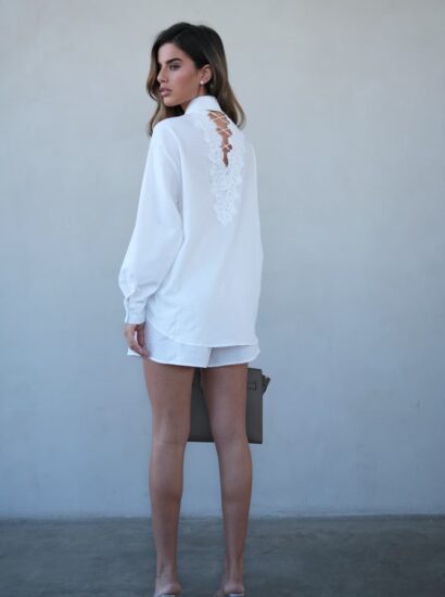 סט שורט גב שרוך 0043